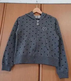 ☆新品▫未使用☆ pom ponette AMI ポンポネット ドット柄パーカー
