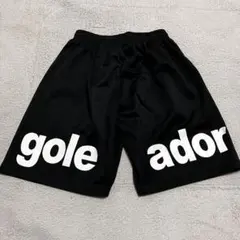 goleadorゴレアドールサッカー ハーフパンツ 黒Sフットサル