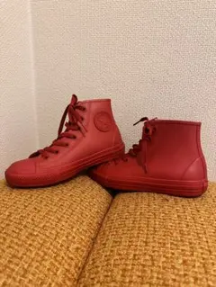 コンバースConverse All Star ラバー レインシューズ レッドのサムネイル