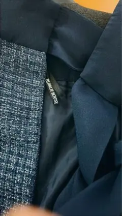 RUIRUE BOUTIQUE ネイビー ドッキングドレス