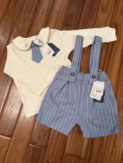 新品タグ付き Cottoli 上下セット 90cm