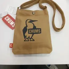 CHUMS ブービー　キャンバス　ミニ　ショルダー　バッグ　帆布　ポシェット