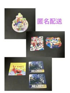USJ ステッカー 6枚セット マリオ　エルモ　ハリーポッター　25周年記念のサムネイル