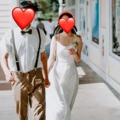 前撮り 白 ドレス ワンピース ウエディング