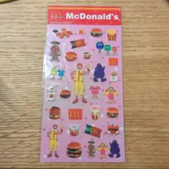 McDonald's シール　平成レトロ