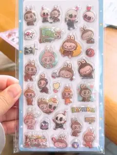 ボンボンシール　3Dシール 夜光シール　ブブちゃん2