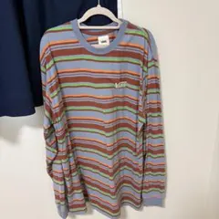 VANS ストライプ 長袖Tシャツ