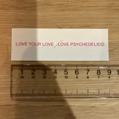 LOVE PSYCHEDELICO ステッカー
