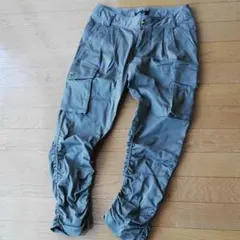 RULe クロップドパンツ　レディース　オリーブグリーン　ディノスのサムネイル