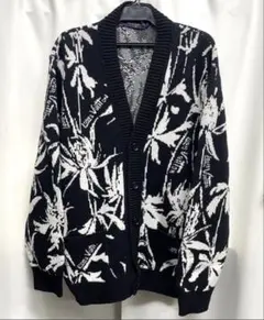 LOUIS VUITTON 花柄 カーディガン ルイヴィトン ニット XLのサムネイル