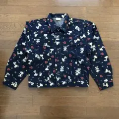 ヴィンテージ　レア　PEANUTS スヌーピー デニムジャケット　Mサイズ