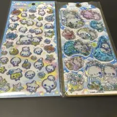 正規品　ぷくぷくあわわちゃん ウォーターシール　キャンディグリッターステッカー