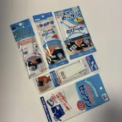 のびる　ゼッケン　ネームテープ　アイロン　使用残りまとめ売り