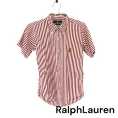 Ralph Lauren ストライプ 半袖シャツ　夏　ラルフローレン　レディース