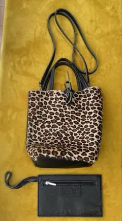 MARLON（マーロン） ショルダーバッグ　レオパード