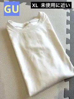 GU Tシャツ　白　ノースリーブ　XL