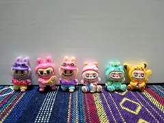 ラブブ　デコレーションパーツ13個セット
