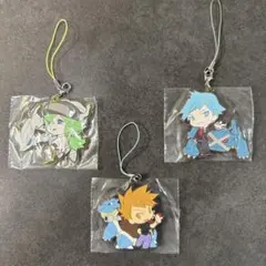ポケモンセンター ゲームボーイ ストラップ 赤 青 緑 3種セット 新品未