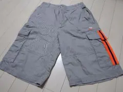 未使用品 NIKE L 160 ベージュ 綿 ハーフパンツ 短パン カーゴパンツ