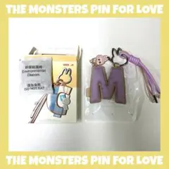 THE MONSTERS Pin for Love ラブブ キーリング M
