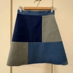 Ray BEAMS フェイクスウェードミニスカート