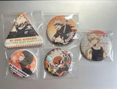 ヒロアカ　爆豪勝己　缶バッジセット