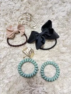 ヘアアクセサリーセット 5点　まとめ売り
