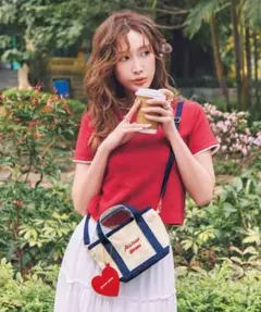 *otonaSWEETꕤ︎︎ALLISON BROWNミニトートꕤハートチャーム