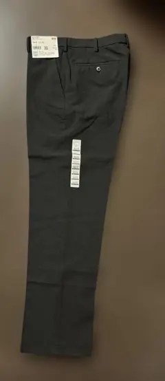 【新品未使用】ユニクロ　感動パンツ　W76X L71に裾上げ　ウールライク