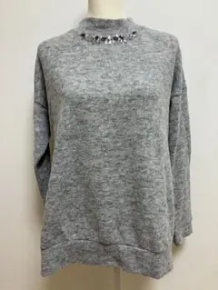 HK WORKS LONDON 長袖　トップス グレー　サイズL