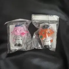 ボストン・レッドソックス サトちゃん＆サトコちゃん 指人形 2体セットのサムネイル