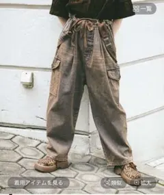 カーゴデニム デニム