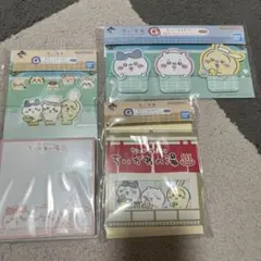 ちいかわ 一番くじ 付箋、メモ帳セット