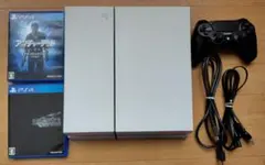 SONY PS4 本体 ホワイト ソフト2本付き