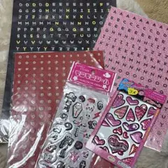デコレーションシールセット 複数デザイン