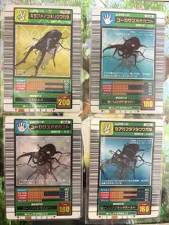 甲虫王者ムシキング 2003春 2003秋 8枚セット