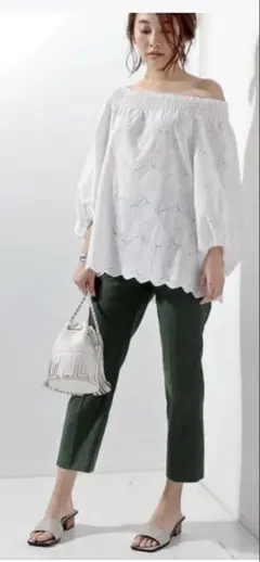 UNITED ARROWS ○UBBT DBY COL スリムパンツ ◆