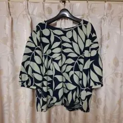 パラスパレス 2024S/S みやまりんどう柄シャツ 美品 定価23000円