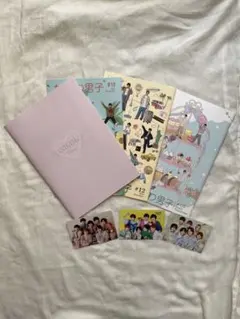 なにわ男子 会報 8号 12号 16号 カレンダー 4冊　誕生日カード セット