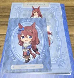 エンタメくじ ウマ娘 シンデレラグレイ クリアファイル スーパークリーク