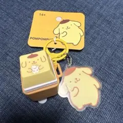 サンリオ 台湾 限定 キーホルダー アクキー タイル 中国語 ポムポム