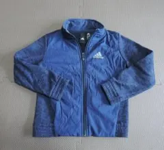 Adidas アディダス ジップアップ ジャケット ネイビー 120サイズ