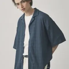 emma clothes オープンカラーシャツ