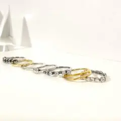 美品 IOSSELLIANI イオッセリアーニ IL Rock 7連リング 美品 IOSSELLIANI イオッセリアーニ IL Rock 7連リング - メルカリ