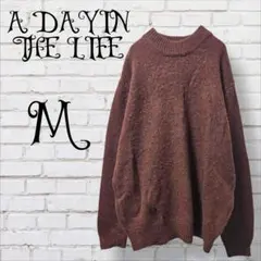A DAY IN THE LIFE　ニット フリース　セーター　モッズネック