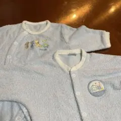 ファミリア2枚セット babygro 50-65と70-85サイズ
