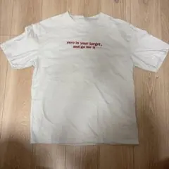 ロゴプリント 半袖Tシャツ ホワイト