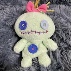 ディズニー スティッチ スクランプ ぬいぐるみ 指人形 レア