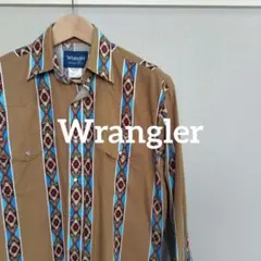 Wrangler ラングラー MC1221M ネイティブ柄 ウエスタンシャツのサムネイル