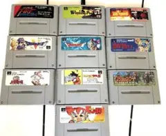 スーパーファミコンソフトセット 10点　super scope 付き